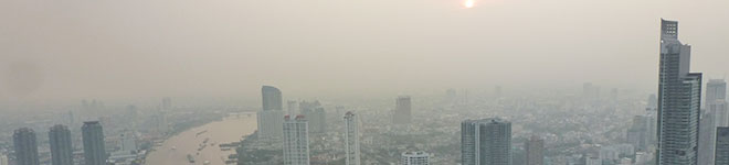 Polluted City